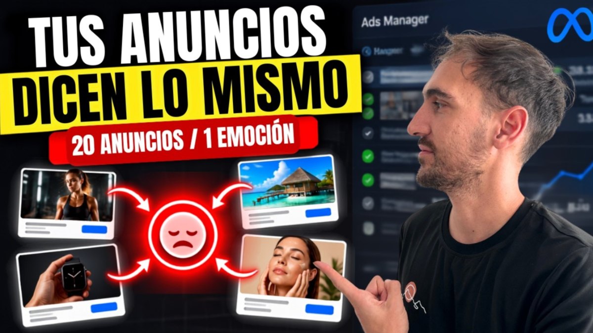 Tus anuncios en Meta están estancados: las 4 zonas emocionales que tiene que cubrir tu cuenta